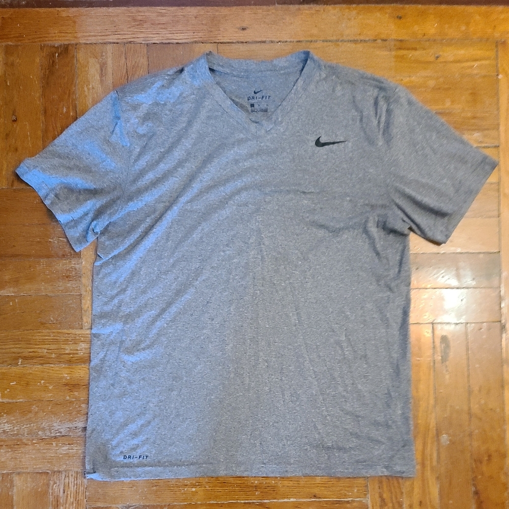 NIKE SHIRT Men Size S *Gray Dri-Fit